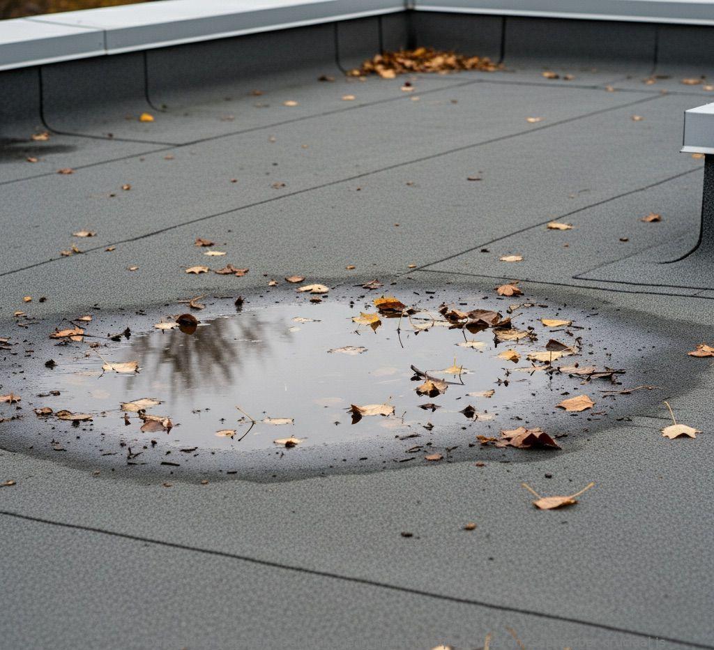 Daklekkage In Herfst Kampen