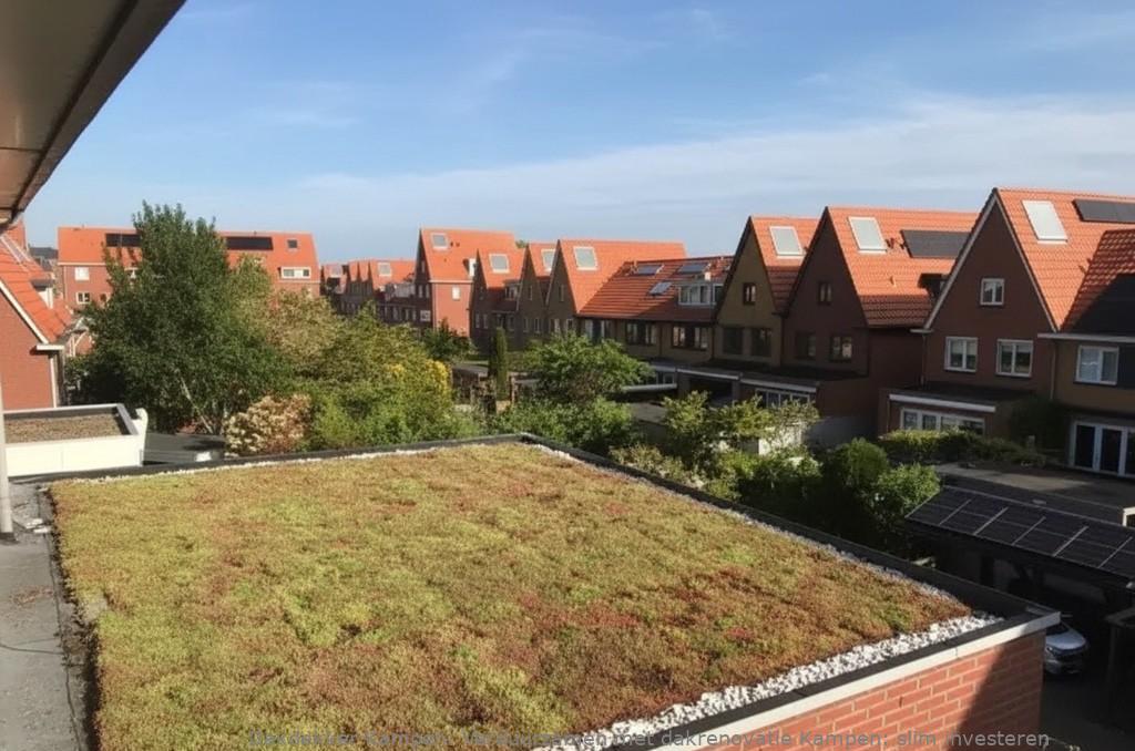 Verduurzamen Met Dakrenovatie Kampen